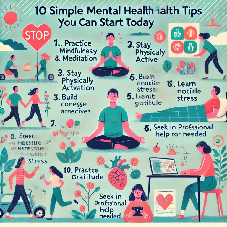 10 Simple Mental Health Tips You Can Start Today