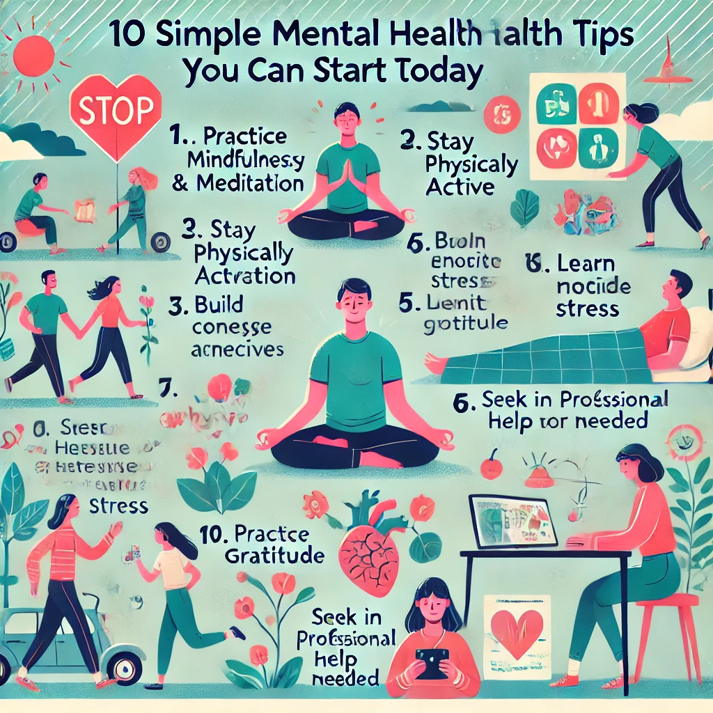 You are currently viewing 10 Simple Mental Health Tips You Can Start Today