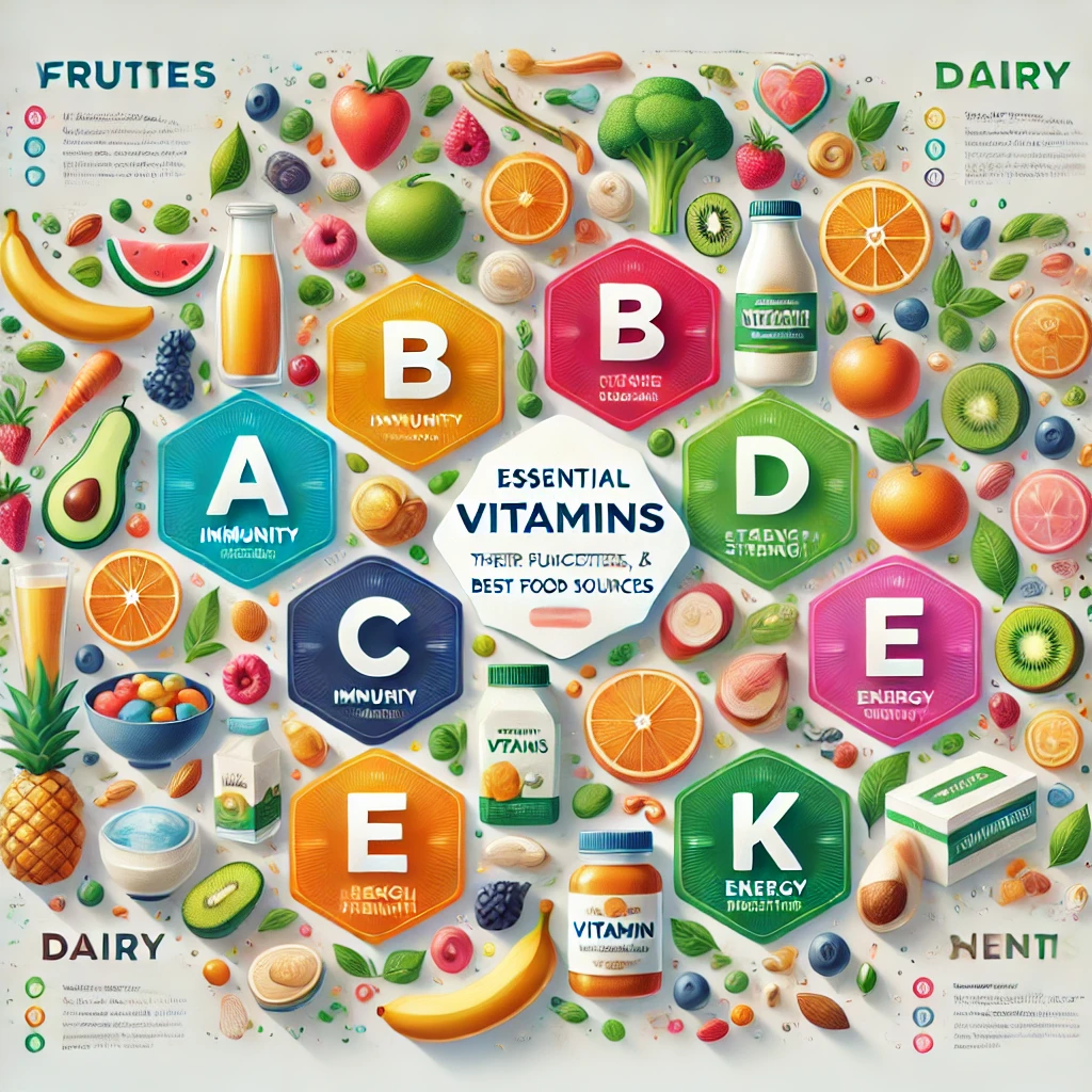 Read more about the article Vitamins – The Essential Building Blocks of Health