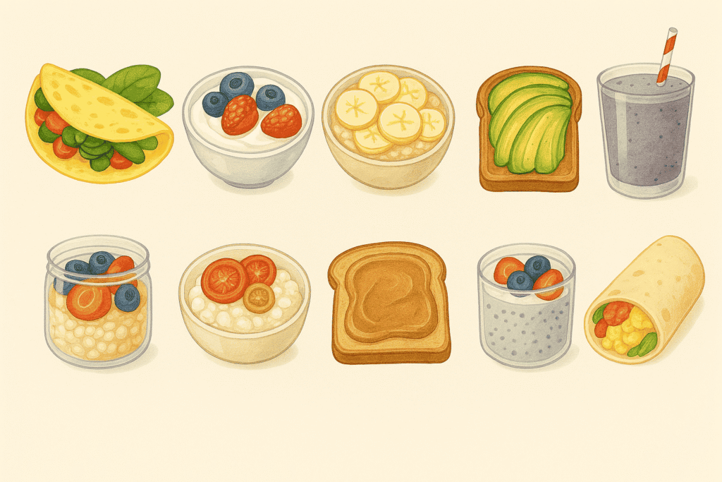 10 healthy breakfast ideas