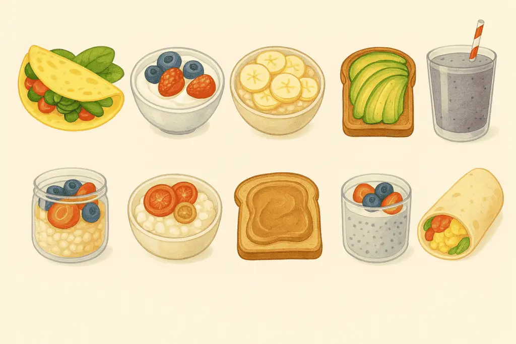 10 healthy breakfast ideas