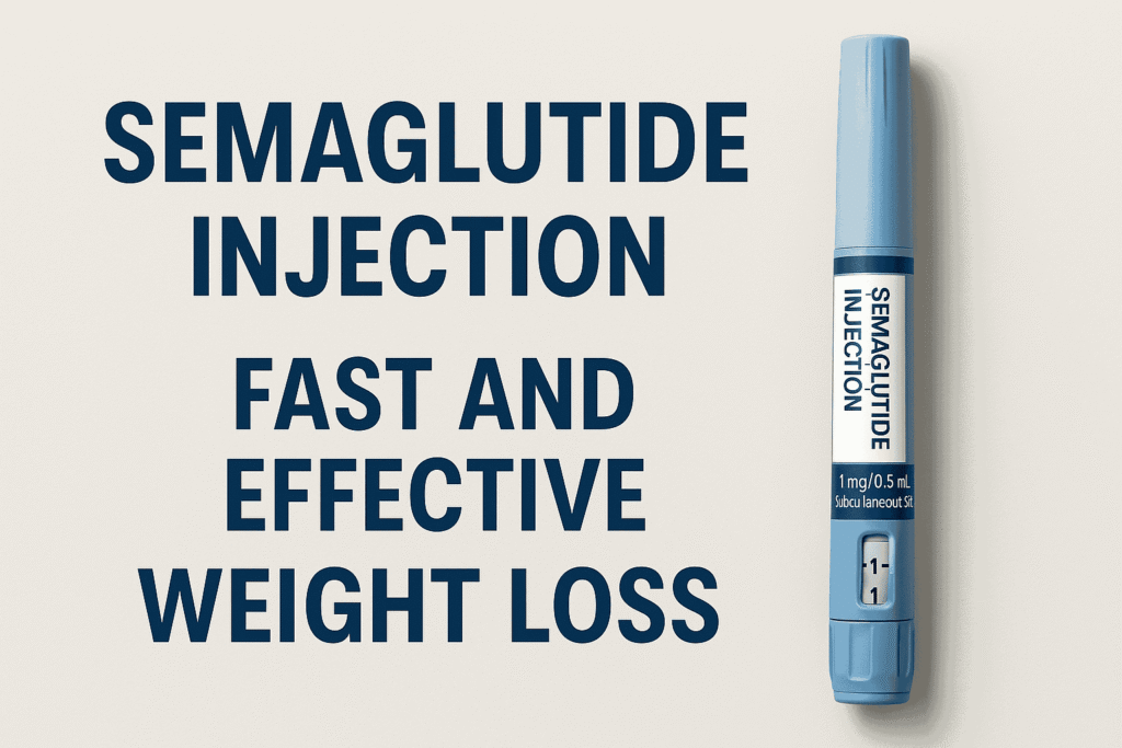 Semaglutide injection for fast and effective weight loss