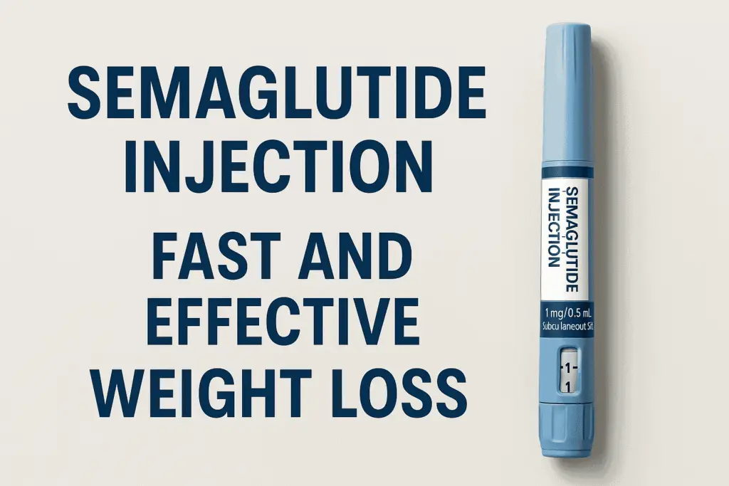 Semaglutide injection for fast and effective weight loss